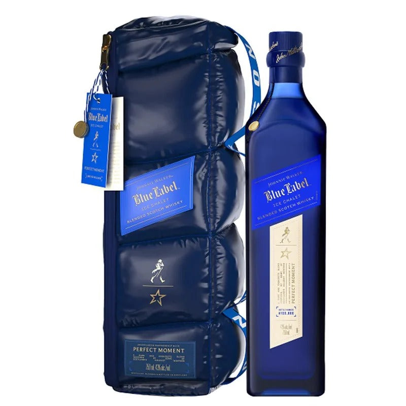 Johnnie Walker Blended Scotch Blue Label Ice Chalet Puffy Jacket Ltd Edition