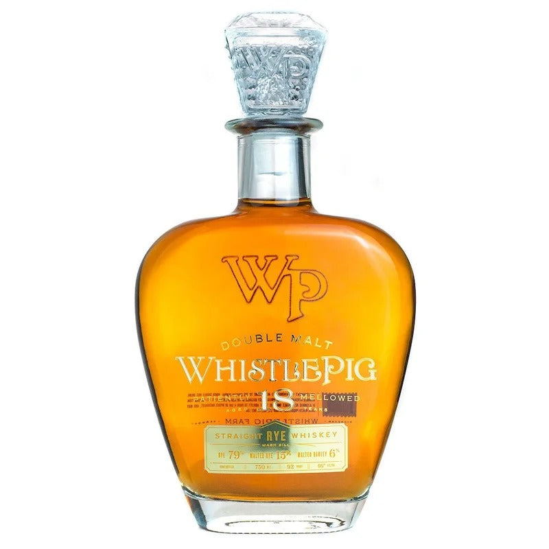 WhistlePig Double Malt 18 Year Straight Rye Whiskey