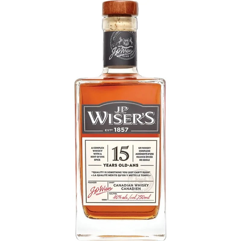 J.P. Wiser’s 15 Year Canadian Whisky