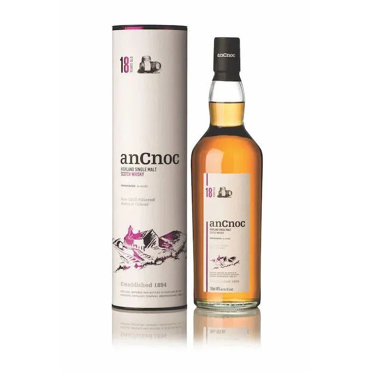 anCnoc 18 Years Old Single Malt Scotch Whisky