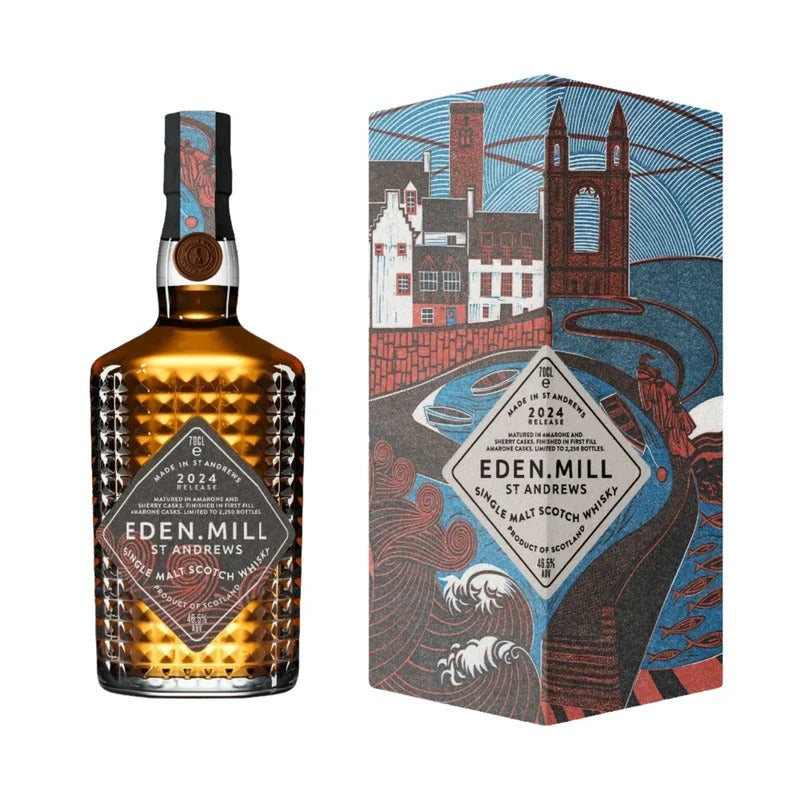 Eden Mill The Art of St Andrews 2024 Release Matured in Amarone Sherry Casks Single Malt Whisky