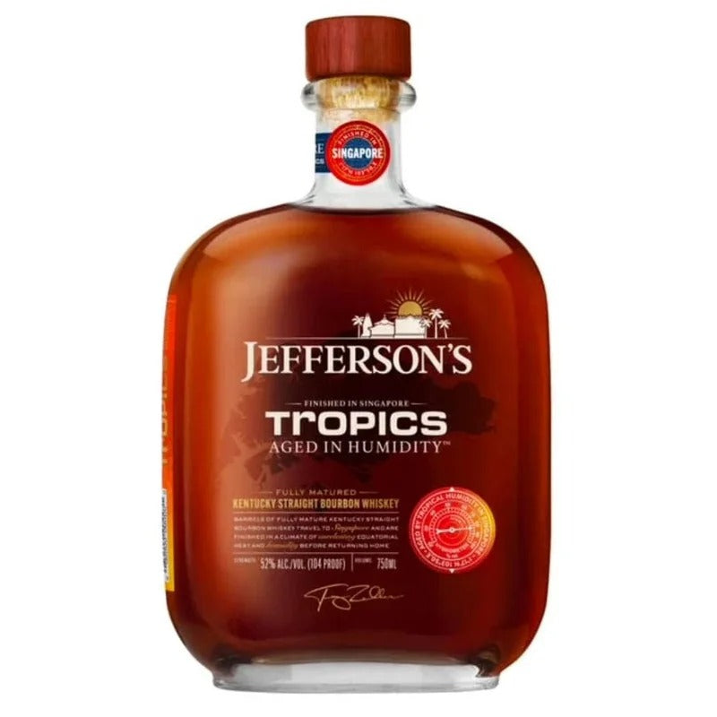 Jefferson’s Tropics Aged In Humidity Straight Bourbon