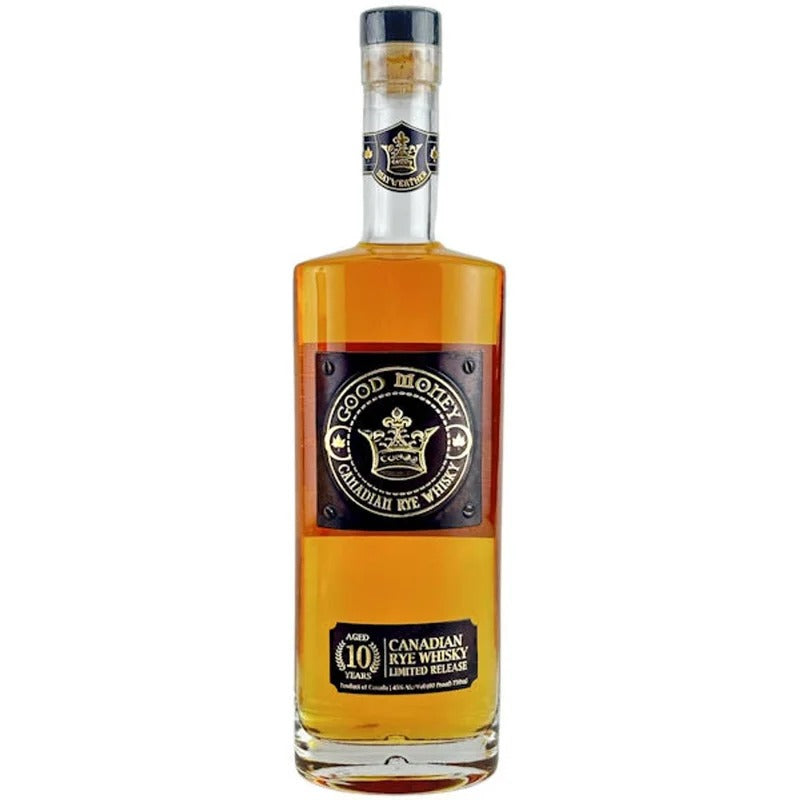 Good Money 10 Year Limited Release Canadian Rye Whisky