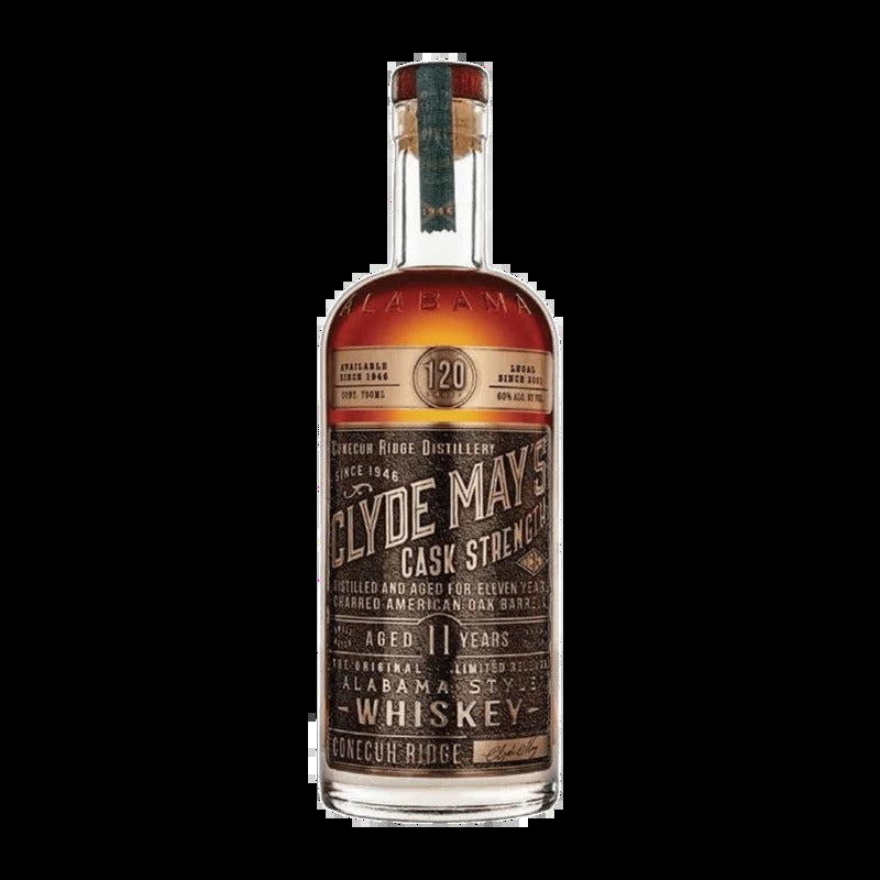 Clyde May’s Cask Strength 11 Year Old Alabama Style Whiskey – 750ML