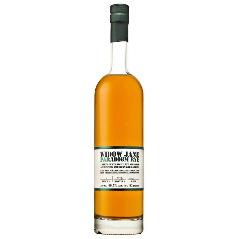 Widow Jane Rye Whiskey Paradigm 750ml