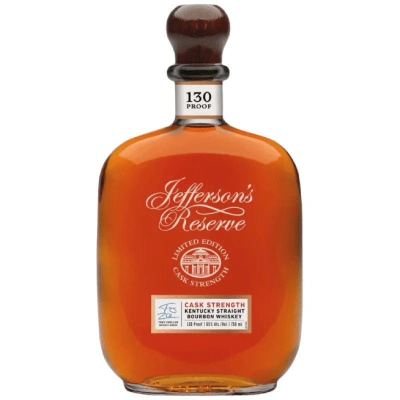Jefferson’s Reserve Limited Edition Cask Strength Bourbon 130 Proof