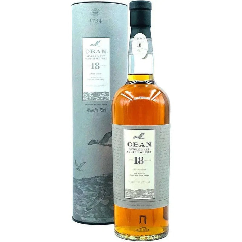 Oban 18 Year Old Single Malt Scotch Whisky