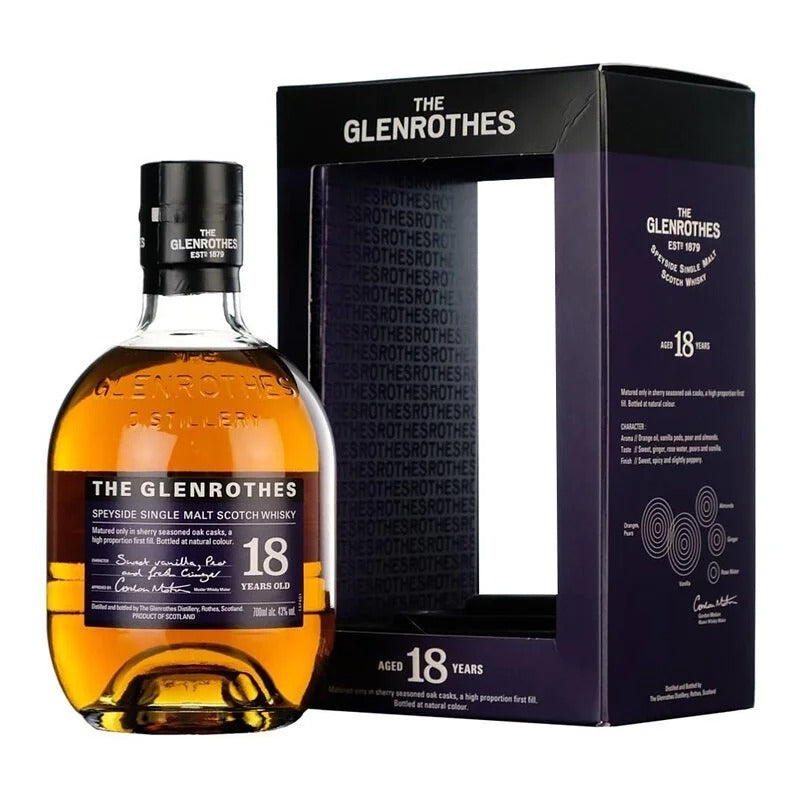 The Glenrothes 18 Year Single Malt Scotch Whisky