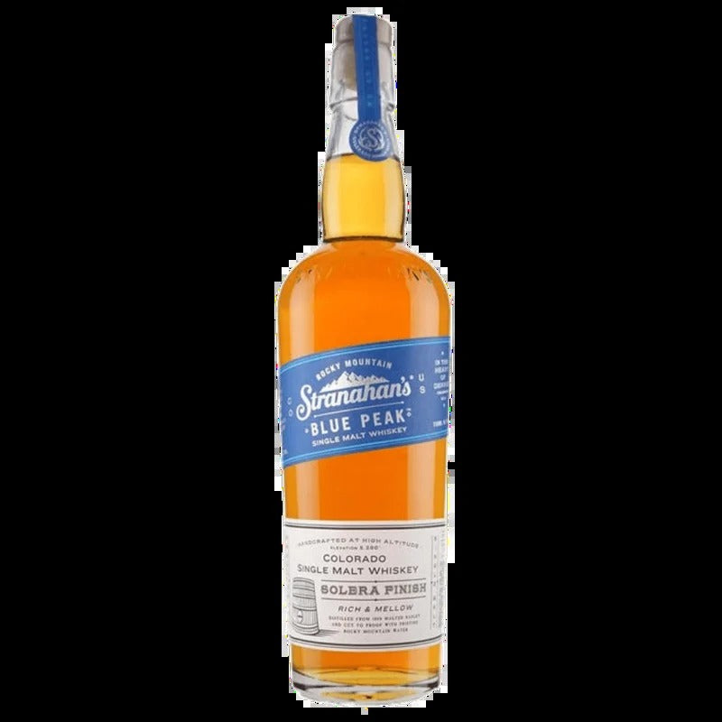 Stranahan’s Rocky Mountain Blue Peak Colorado Single Malt Whiskey – 750ML