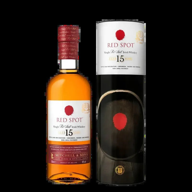 Mitchell & Son Red Spot 15 Year Old Single Pot Still Irish Whiskey – 750ML