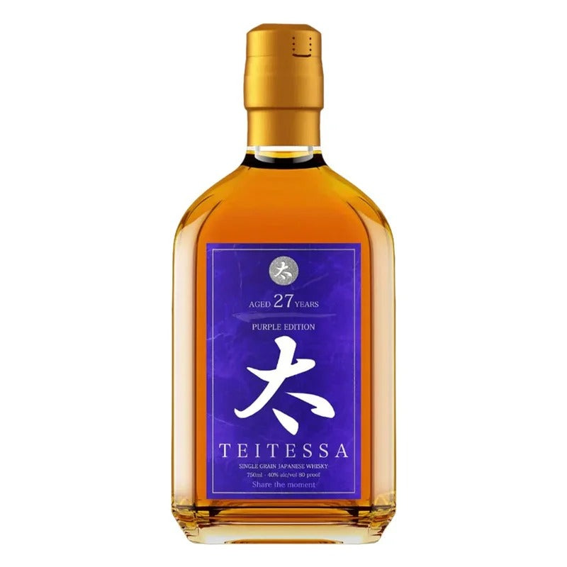 Teitessa Single Grain Japanese Whisky Purple Edition 27 Year