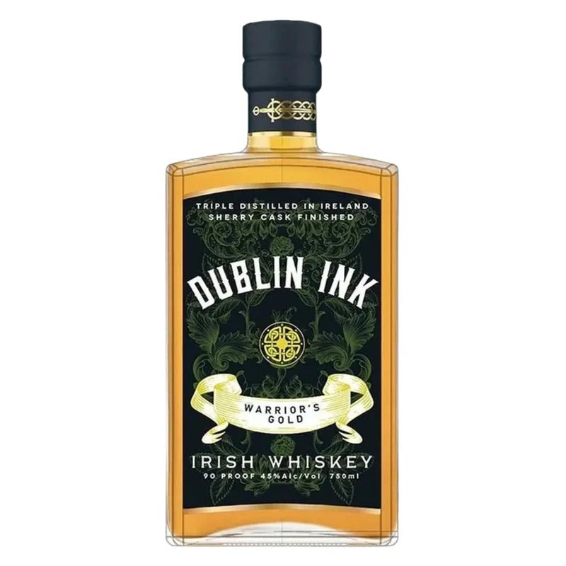 Dublin Ink Warrior’s Gold Sherry Cask Irish Whiskey