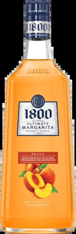 Casa Cuervo 1800 Ultimate Margarita Peach Cocktail 1.75Lt