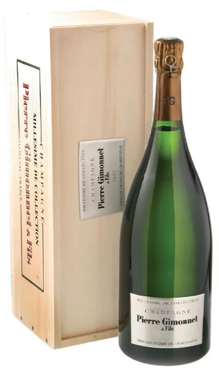 Millésime de Collection Extra Brut – Cassa Legno – Magnum – Pierre Gimonnet & Fils Artisan Vigneron