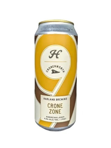 Harland Brewing Co. – Crone Zone Lager
