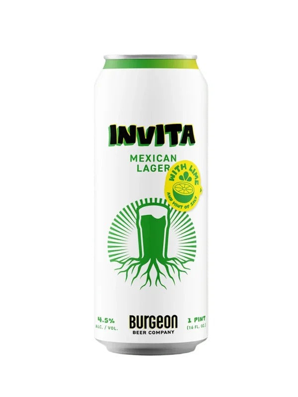 Burgeon Beer Company – Invita W/ Lime and Salt