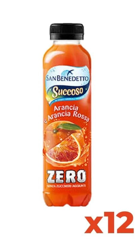 Succoso Arancia Rossa San Benedetto – Confezione cl. 40 x 12 Bottiglie