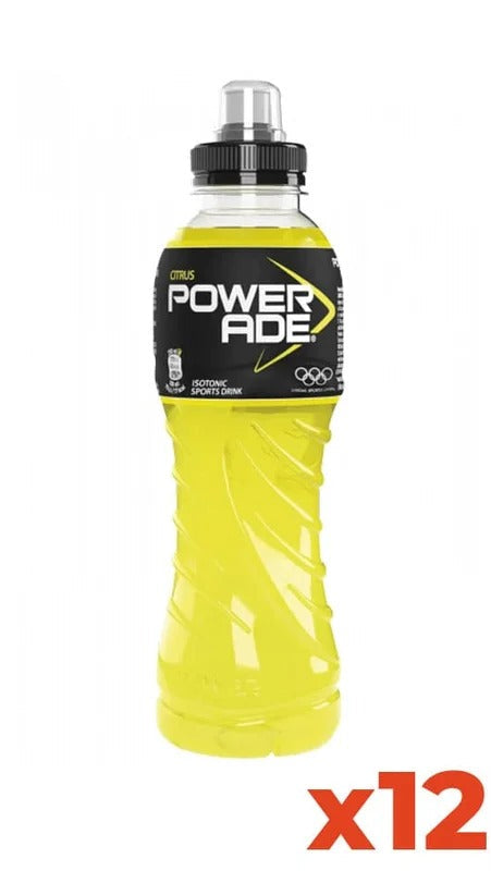 Powerade Citrus – Pet – Confezione 50cl x 12 Bottiglie