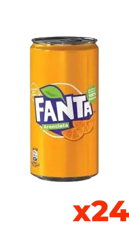 Fanta Slim – Confezione 25cl x 24 Lattine