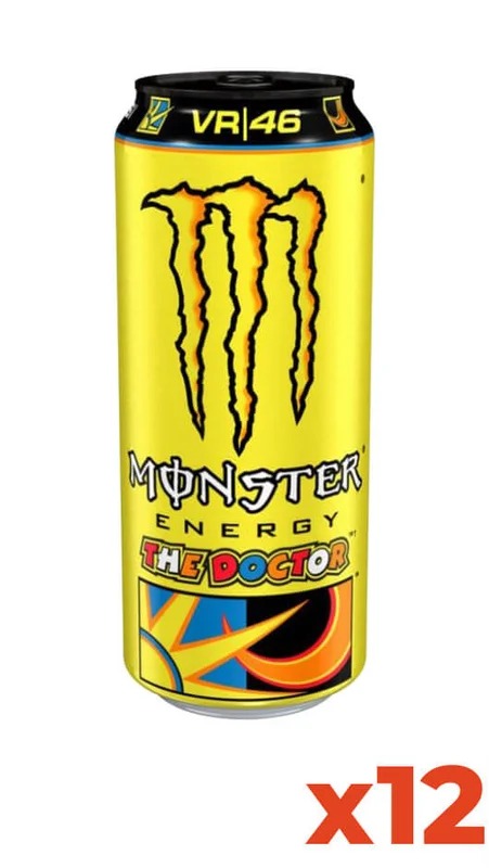 Energy Drink Monster VR 46 – Confezione 35,5cl x 12 Lattine