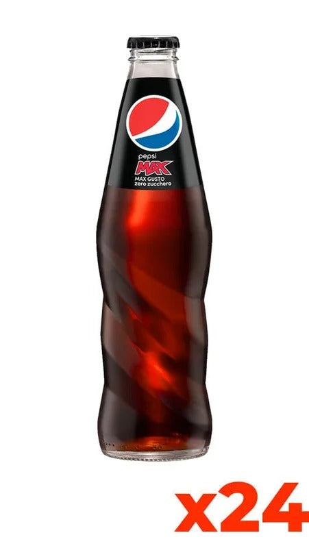 Pepsi Cola Max Zero – Confezione 33cl x 24 Bottiglie