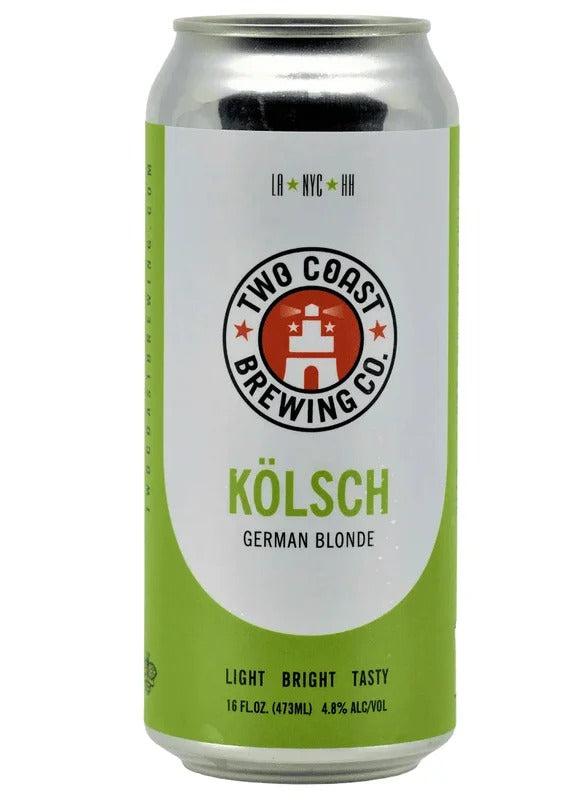 Two Coast Kolsch German Blonde 16oz 4 Pack Can