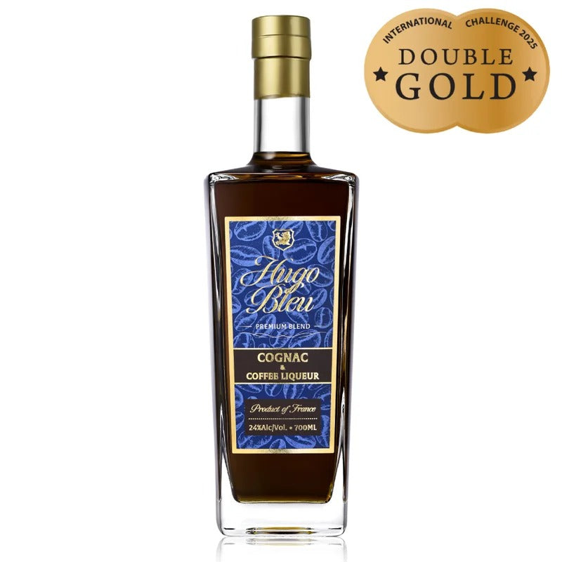 Hugo Bleu Cognac & Coffee Liqueur (700ml)