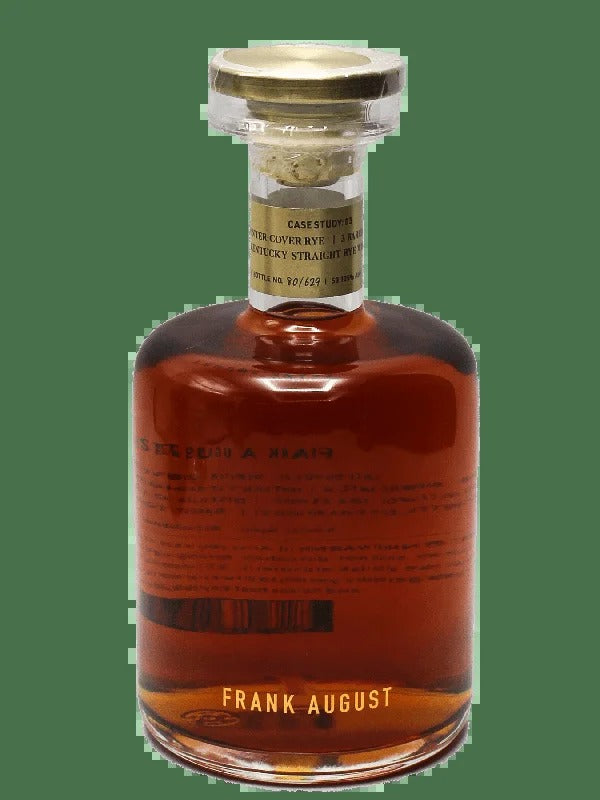 Frank August Whiskey Case Study 03 Winter Cover Rye 750ml
