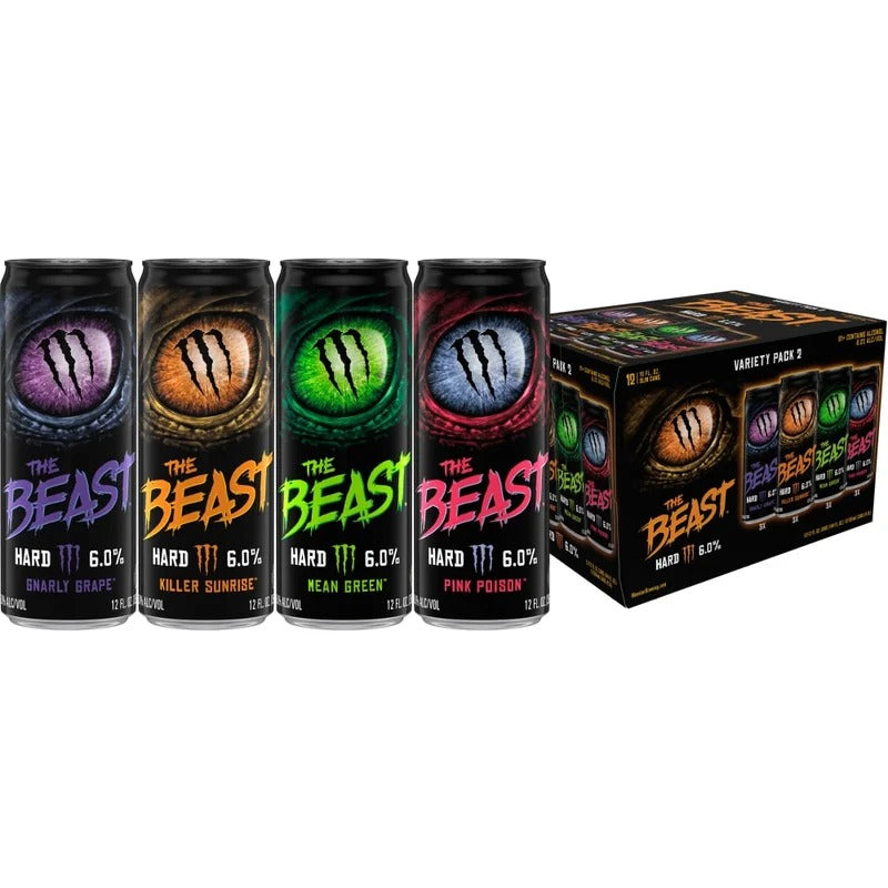 The Beast Monster Hard Variety Pack #2 – 12pk