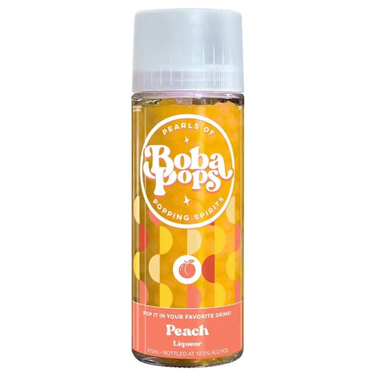 Boba Pops Peach Liqueur (375ml)