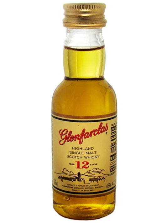 Glenfarclas 12 Year Old Scotch Whiskey (12x50ml)