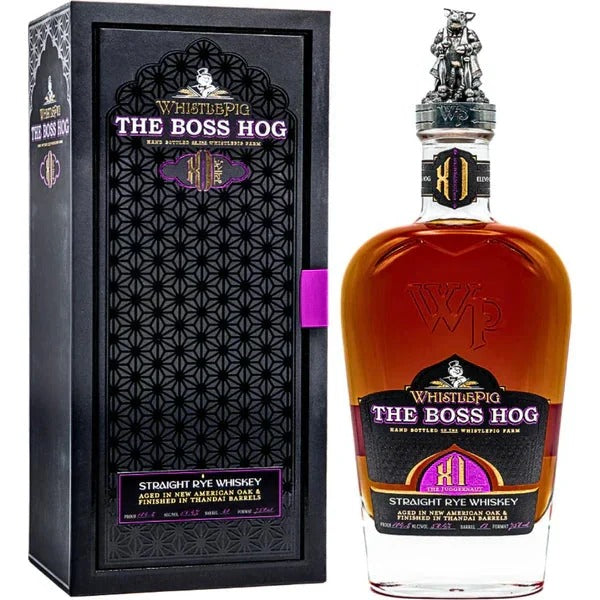 WhistlePig Boss Hog XI “The Juggernaut” Straight Rye Whiskey 750ml