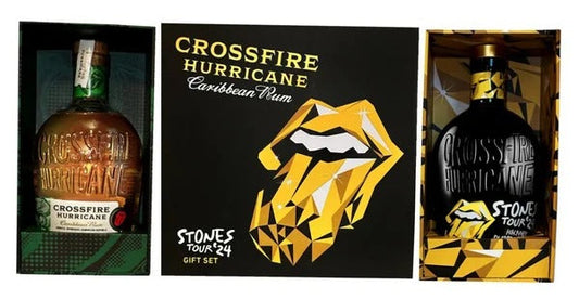 Crossfire Hurricane Caribbean Rum Stones Tour ’24 Gift Set (2x700ml)