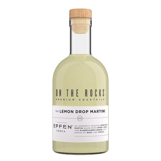 On The Rocks Lemon Drop Martini Cocktail 375mL