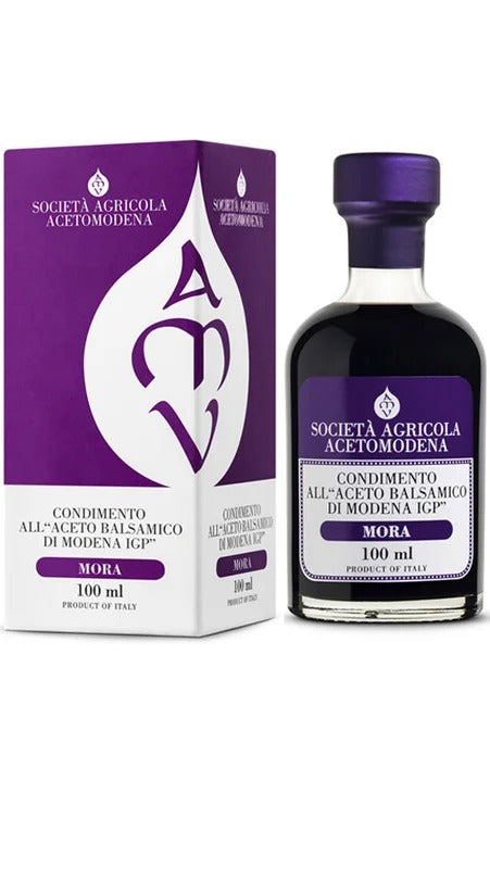 Condimento All’Aceto Balsamico Di Modena IGP – Mora 100ml – Astucciato – Acetomodena