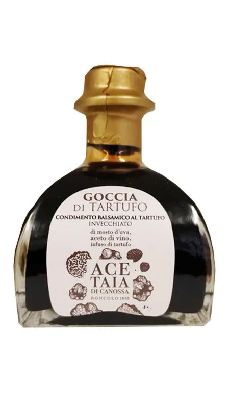 Goccia di Tartufo Condimento balsamico al tartufo ( Invecchiato 5 anni) da 250ml – Acetaia Di Canossa