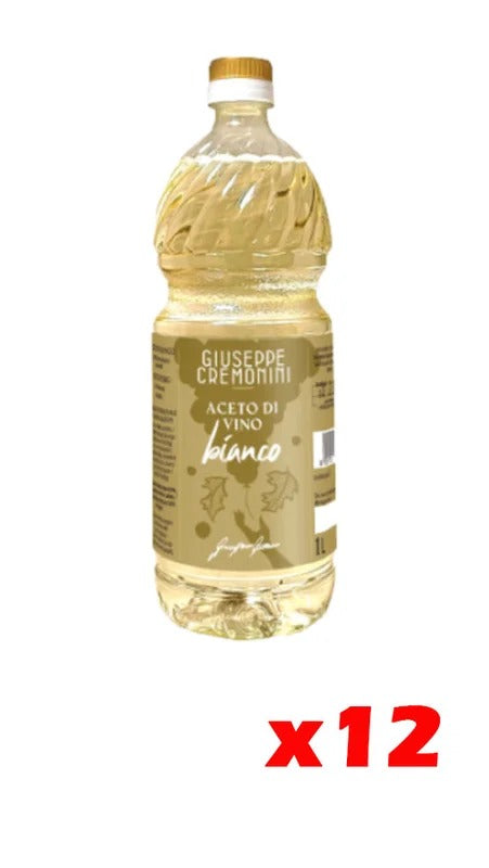 Aceto Di Vino Bianco 1 Lt – PET – Confezione da 12 Bottiglie
