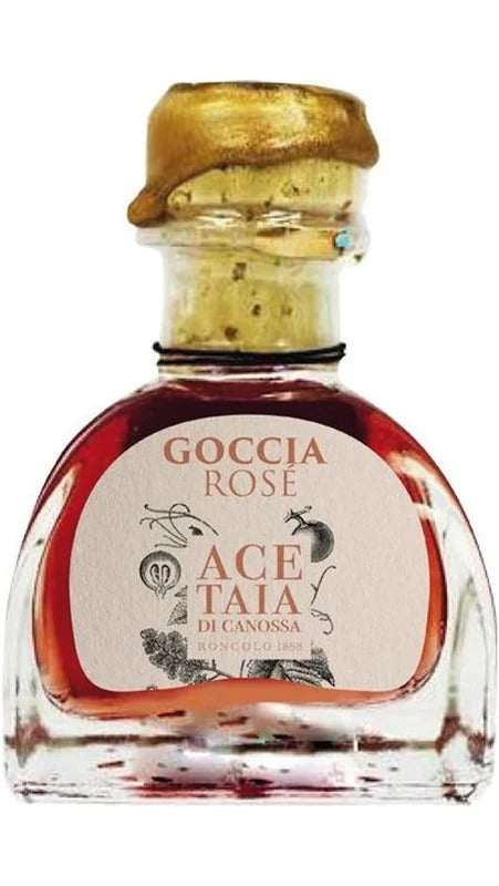Goccia Rosé – Condimento balsamico Invecchiato 5 anni 250ml – Acetaia Di Canossa