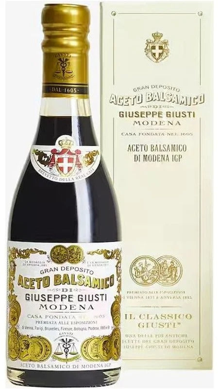 Aceto Balsamico 250ml – 2 Medaglie D’Oro – Giuseppe Giusti