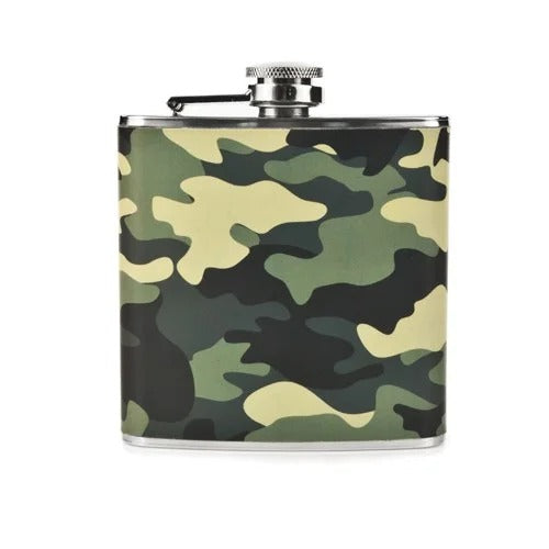 True Fabrications – Camouflage Flask