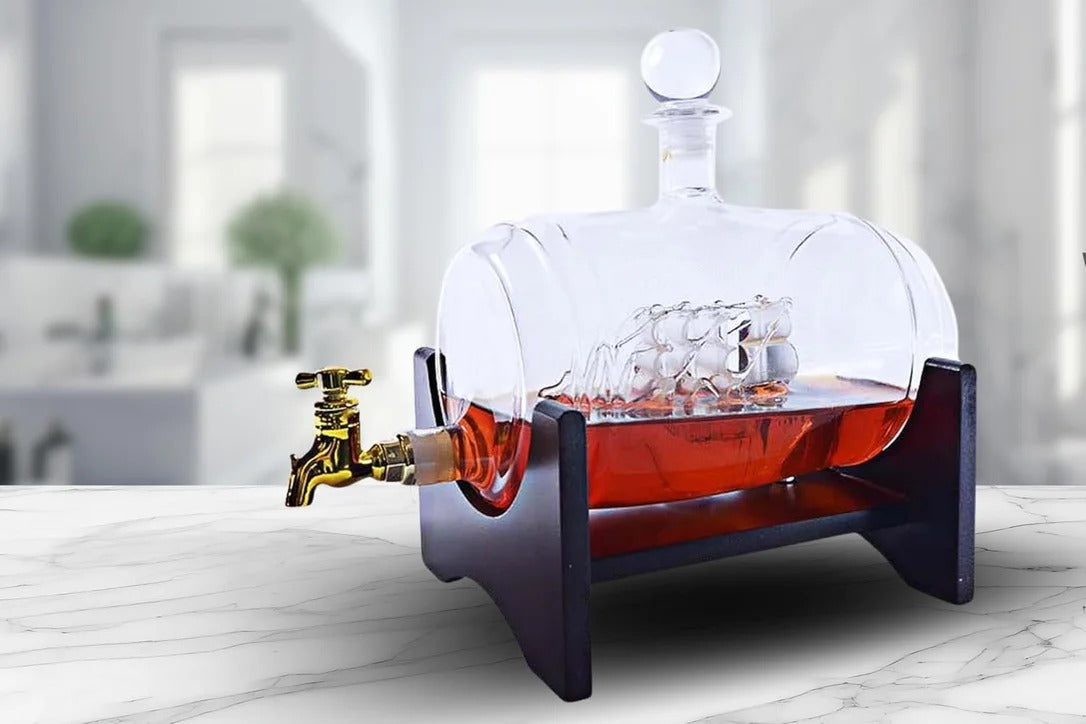 The Captain’s Barrel Decanter