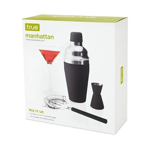 True Fabrications – Manhattan: 3-Piece Barware Set