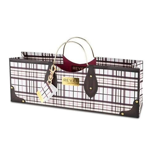 True Fabrications – Purse Gift Bag Plaid