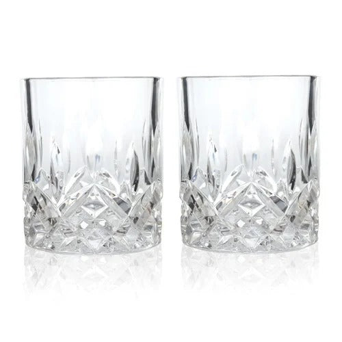 True Fabrications – Admiral Crystal Whiskey Tumblers