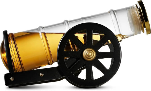 The Colonial Artillery Cannon Decanter
