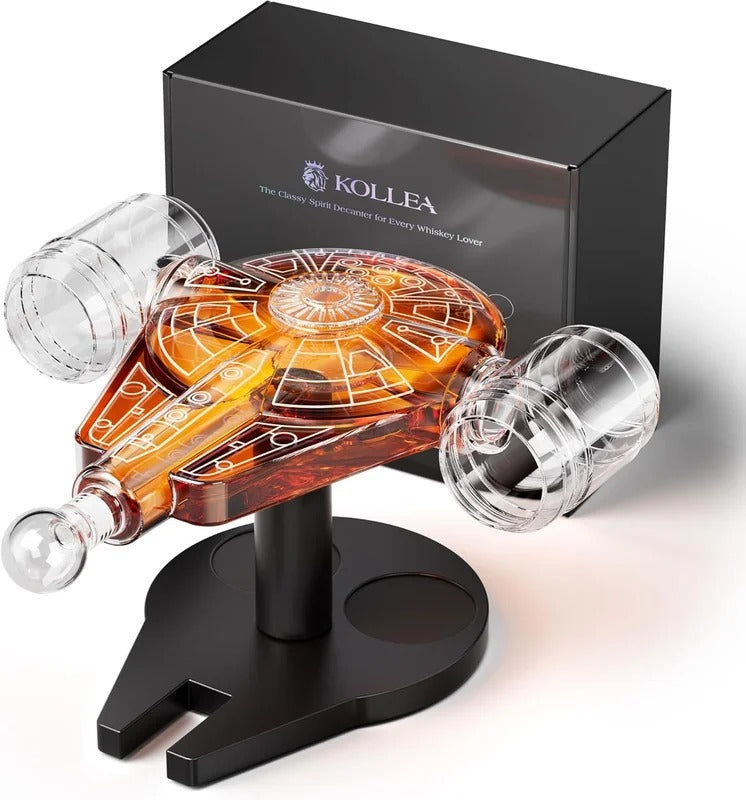 Millennium Spaceship Decanter