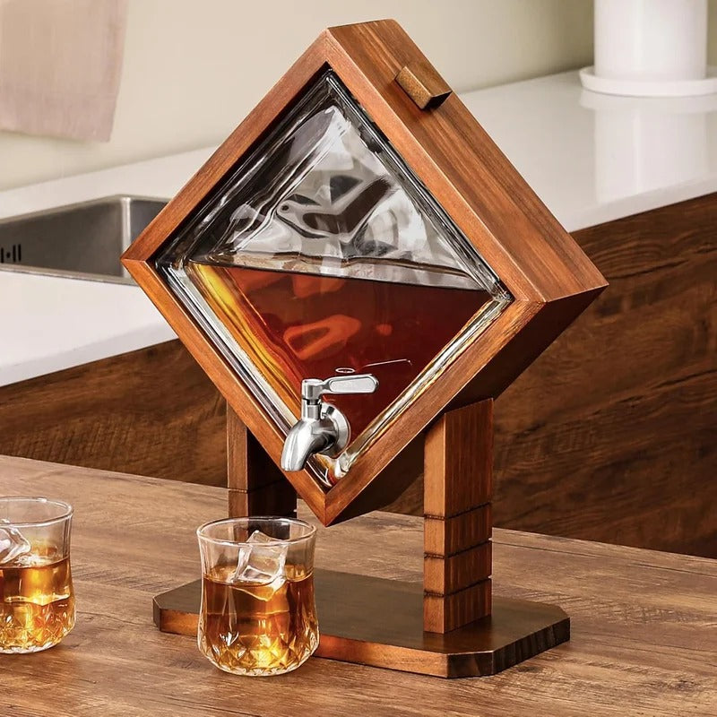 Diamond Decanter Liquor Dispenser
