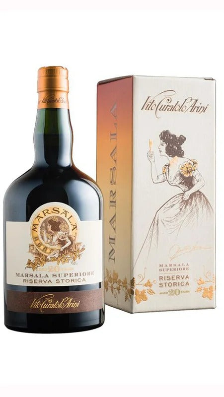 Marsala Superiore Riserva Storica 20 YO – Astucciato – Vito Curatolo Arini Dal 1875