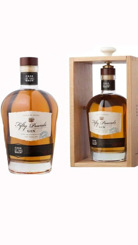 Fifty Pounds Cask at the Back – 70cl – Cassa di Legno