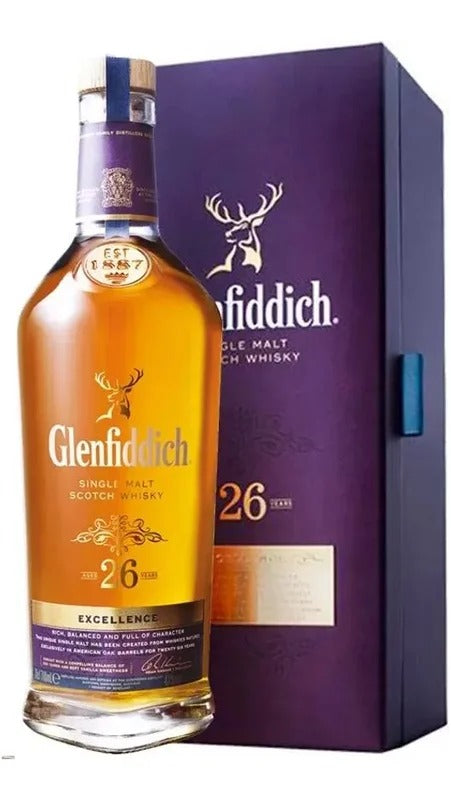 Whisky 26 yo Excellence 70cl – Glenfiddich